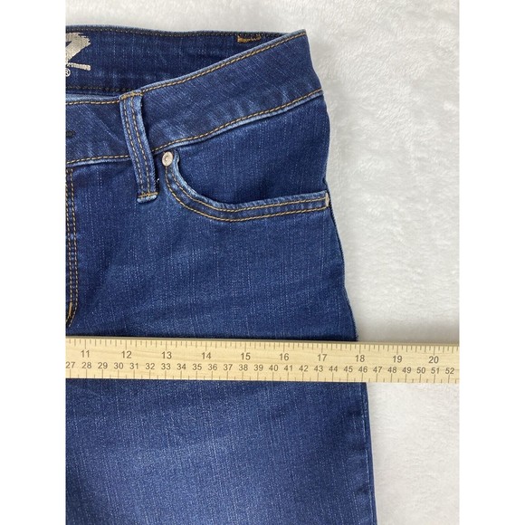 Seven 7 Bermuda Womens Medium‎ Wash Jean Shorts size 6 - Picture 7 of 16